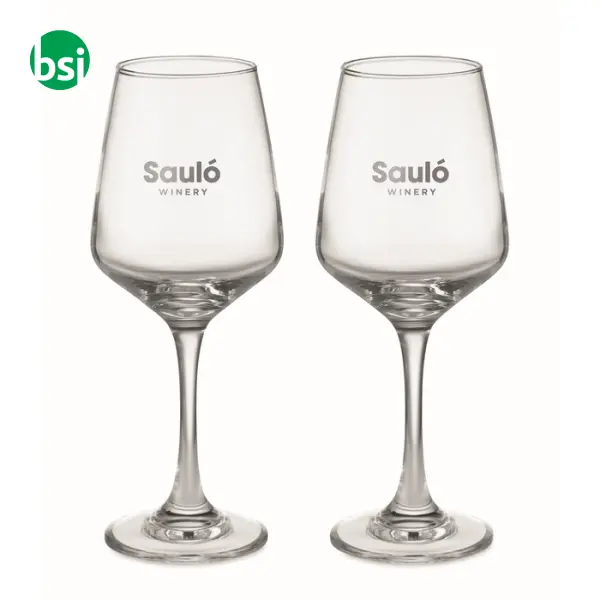 Set di 2 bicchieri da vino - CHEERS -  2